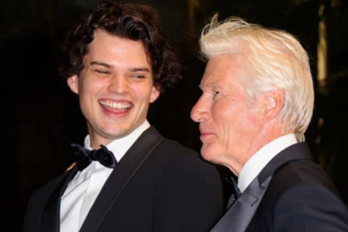 Homer Gere con papà Richard